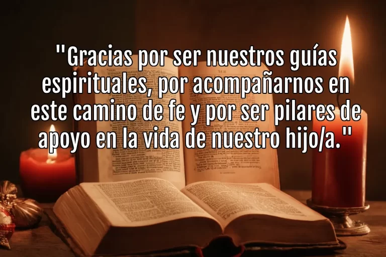Imágenes con frases para bautizos