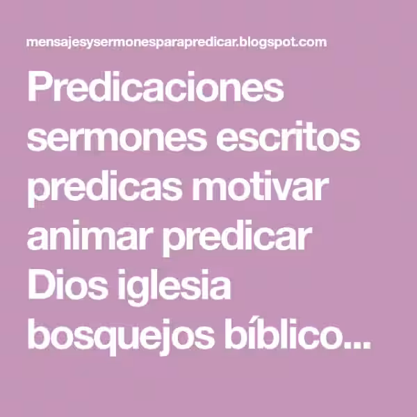 predicas-para-animar-y-fortalecer