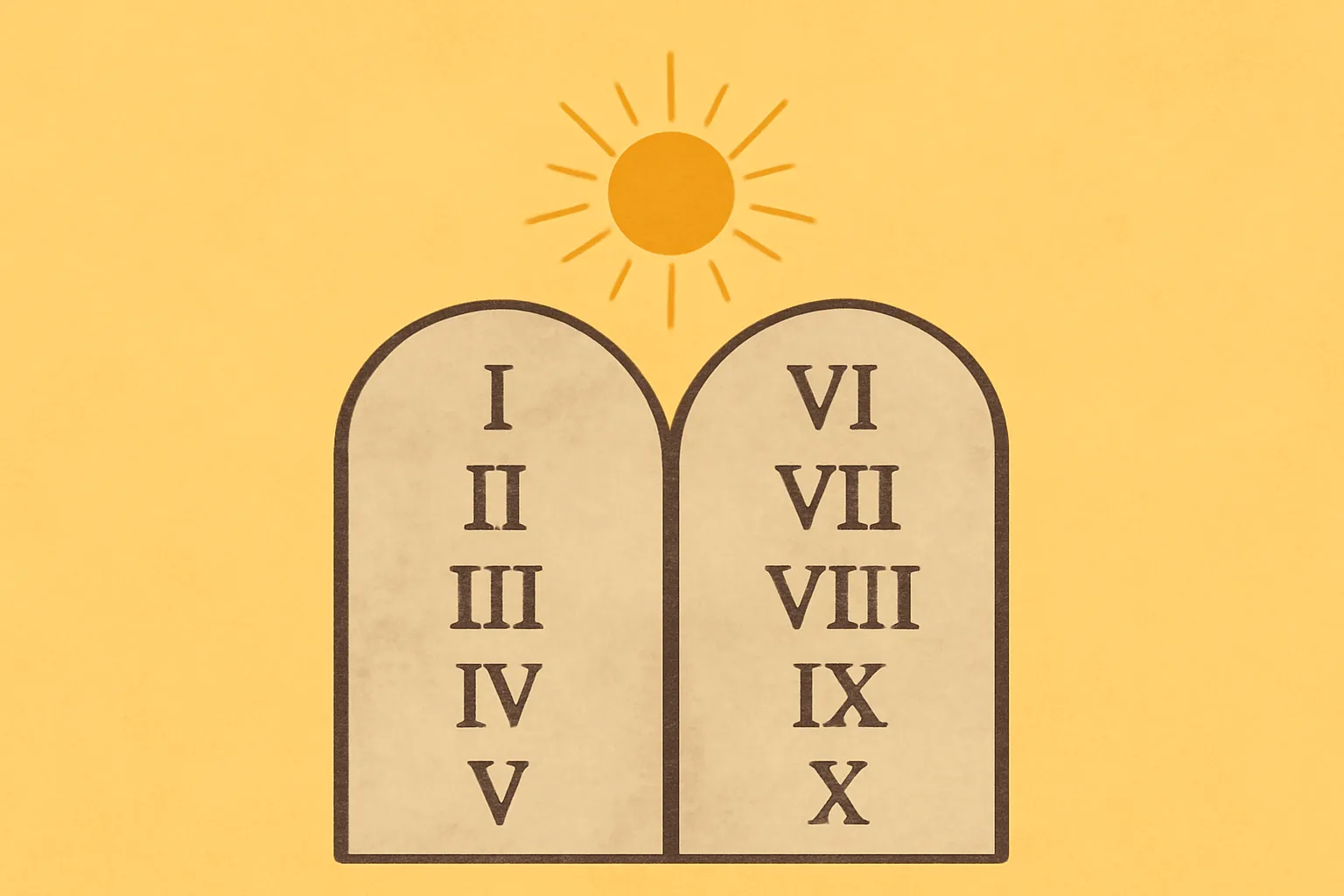 10 mandamientos de dios