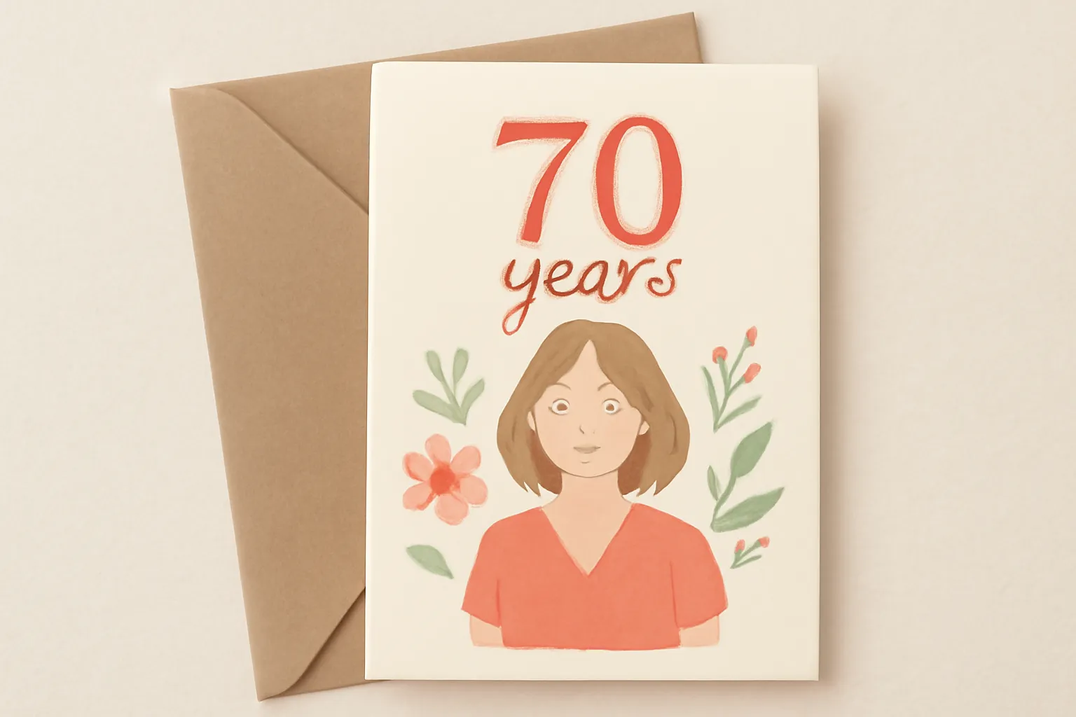 70th birthday cards female