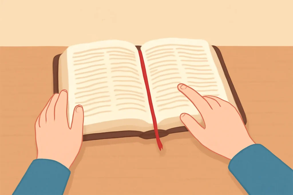 como se lee la biblia