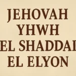 different names for jehovah
