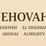 jehovah different names