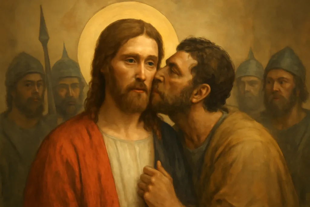 jesus is betrayed by judas