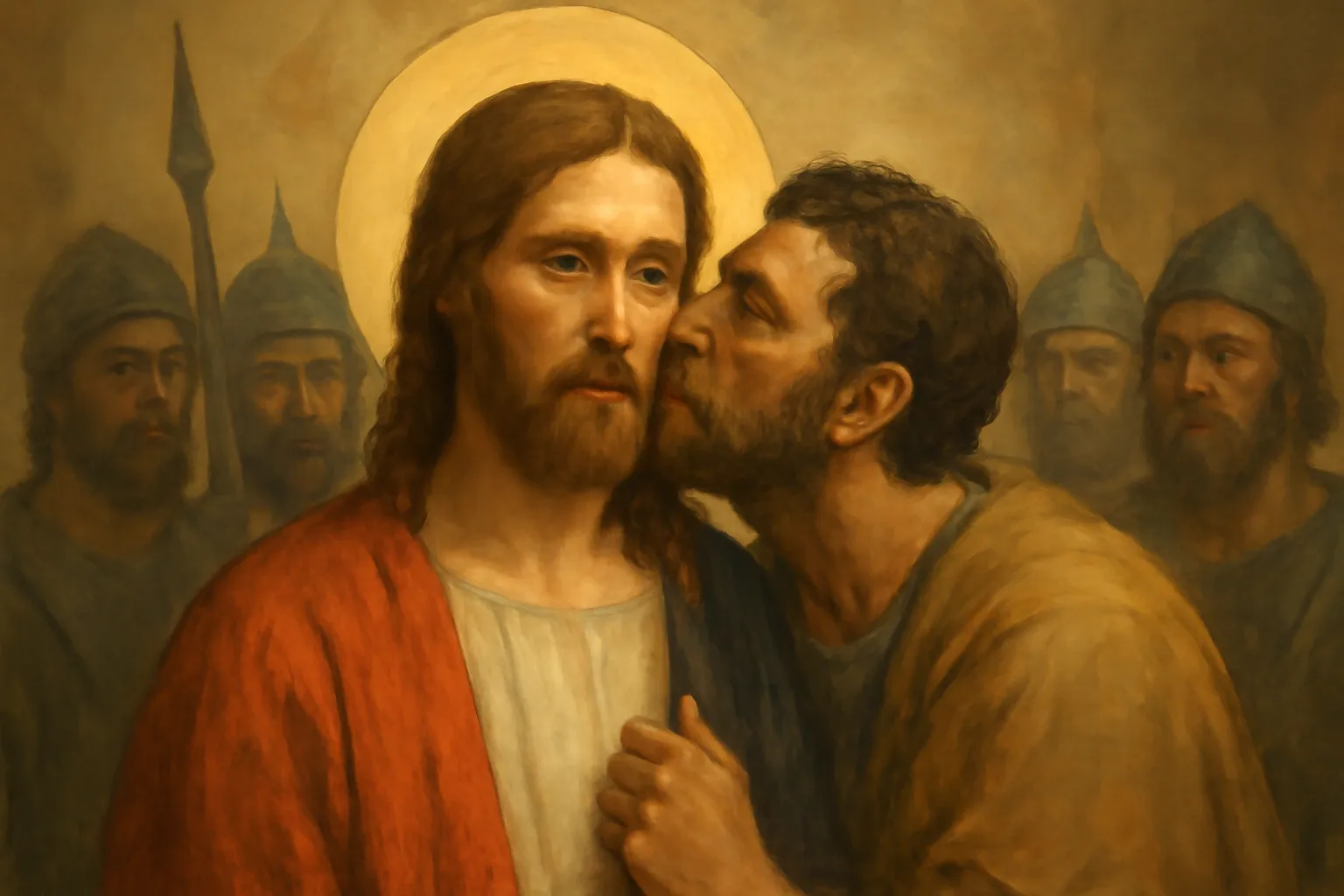 jesus is betrayed by judas