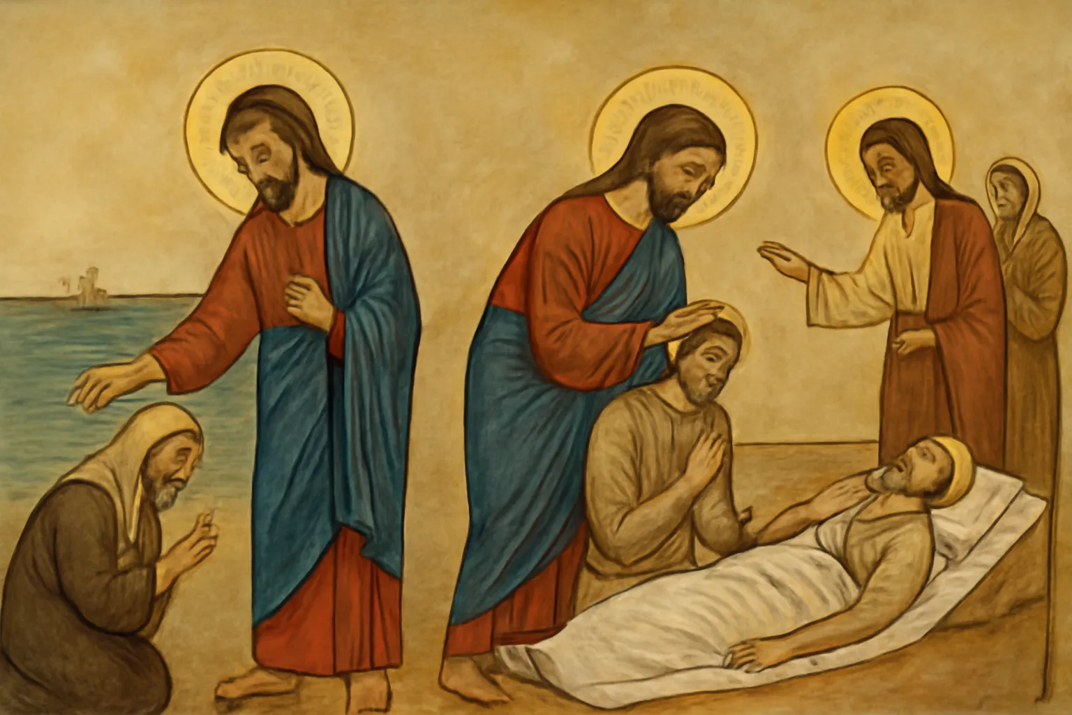 jesus miracles chronological order