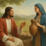 jesus talking to samaritan woman