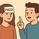 juego de adivinar la palabra en la frente