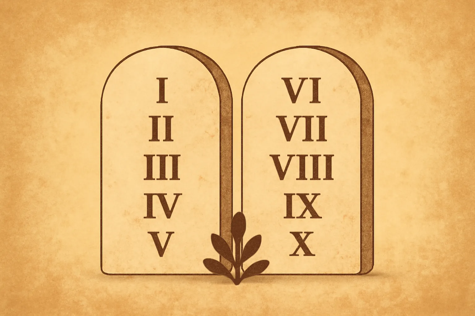 los 10 mandamientos en la biblia
