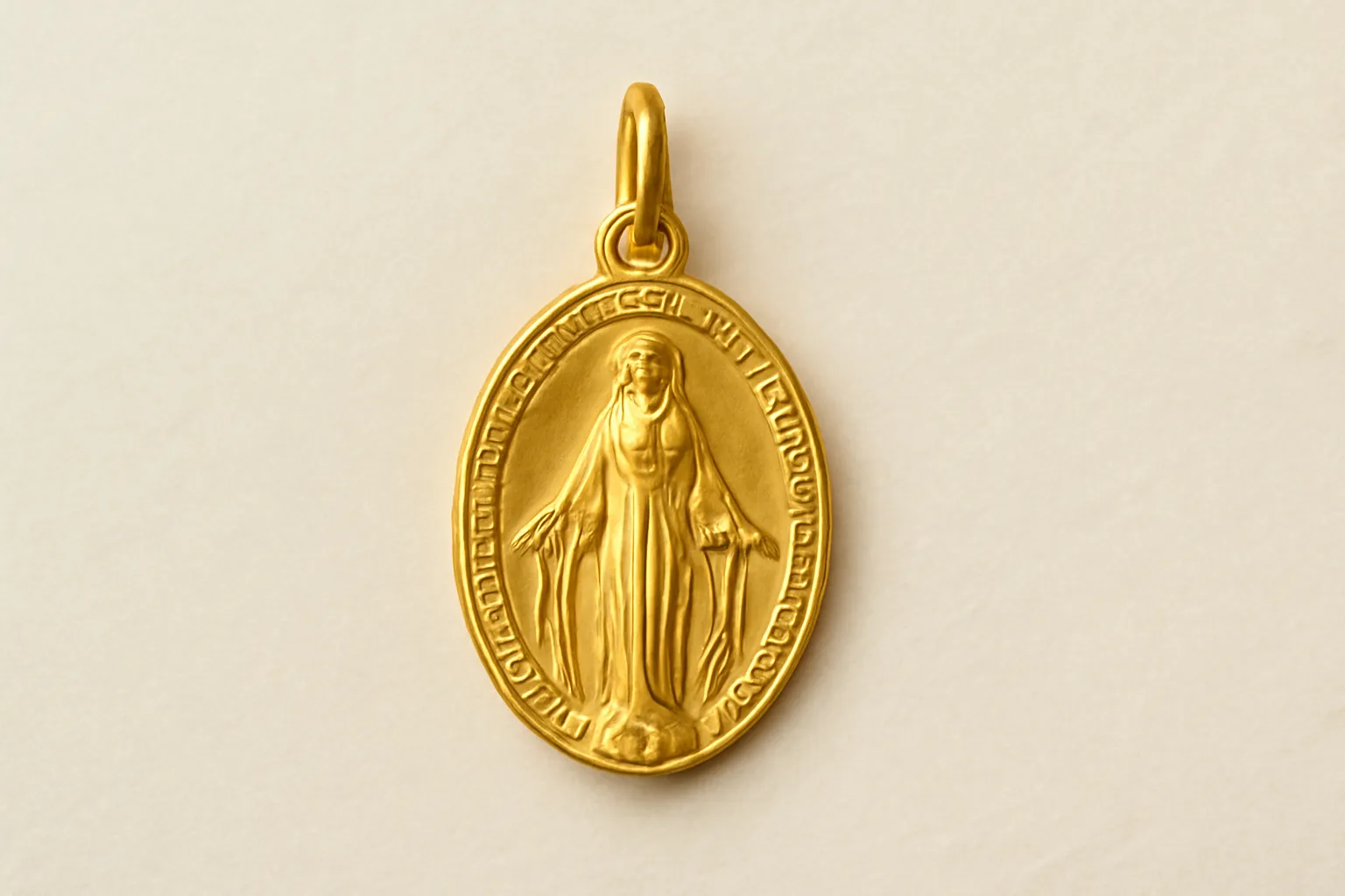 medalla milagrosa oro