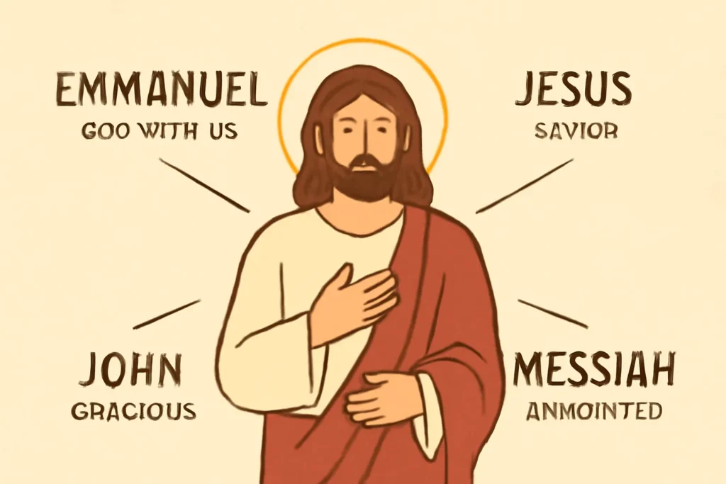 names for jesus and meanings