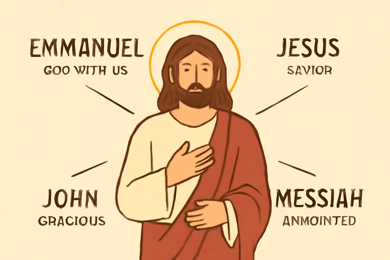 names for jesus and meanings