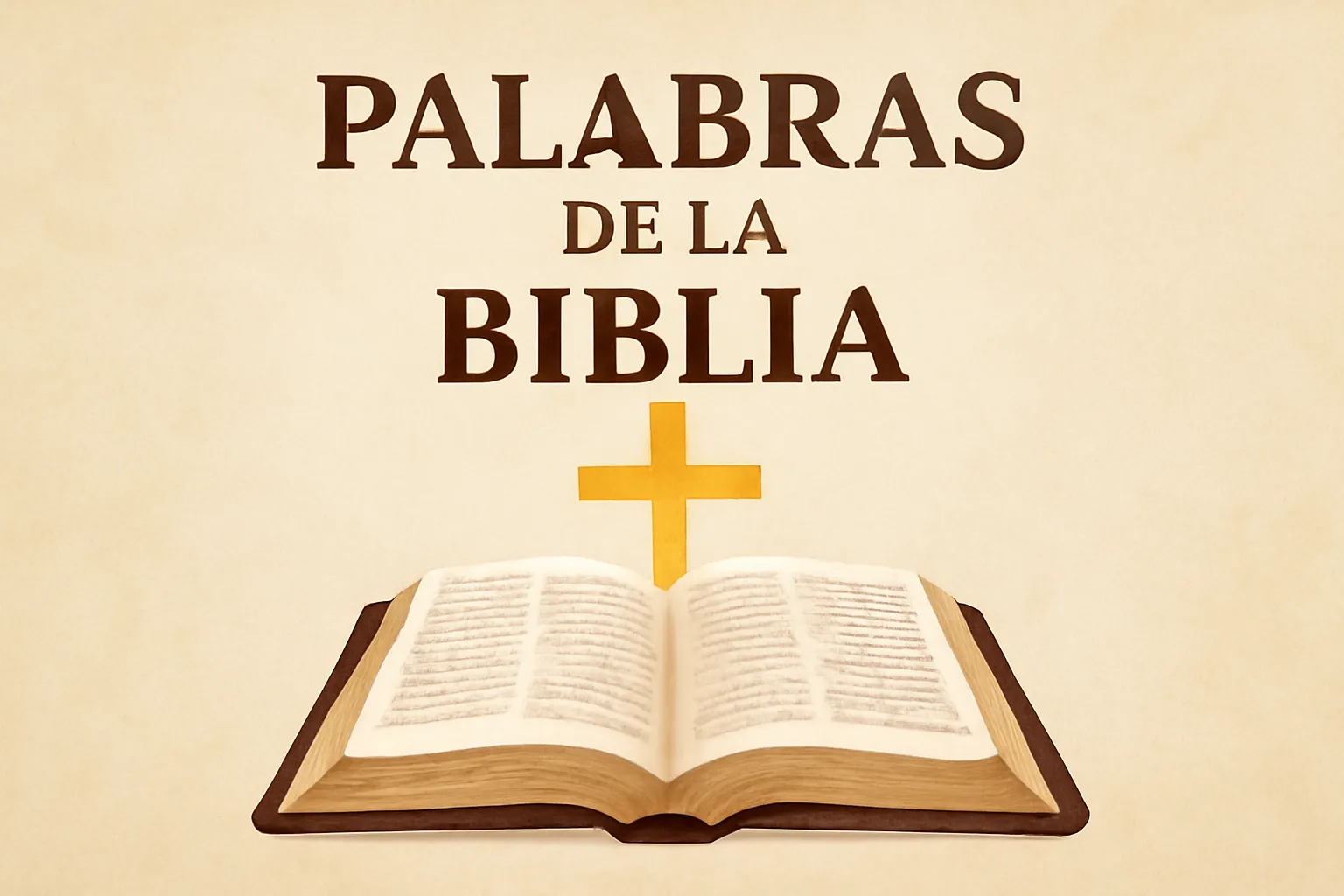 palabras de la biblia