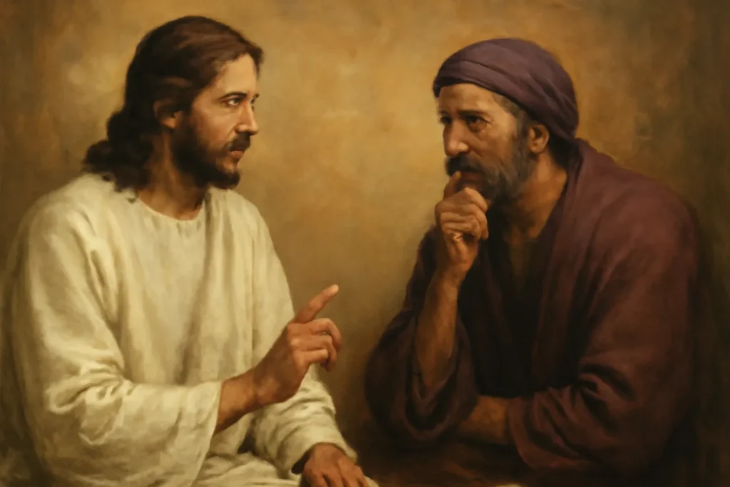 jesus y nicodemo reflexion