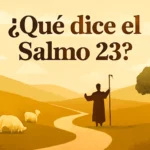 Qué dice el Salmo 23: interpretación, significado y versículos clave que dice el salmo 23