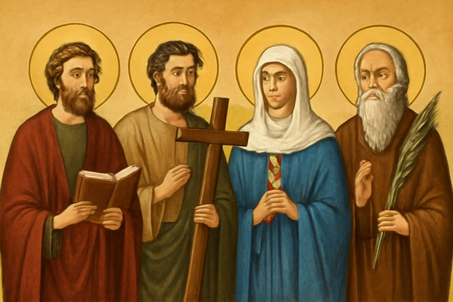 santos de la biblia