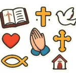 stickers cristianos
