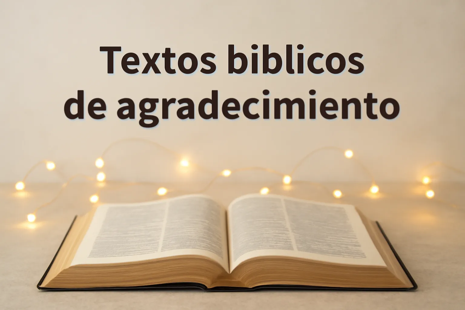 textos biblicos de agradecimiento
