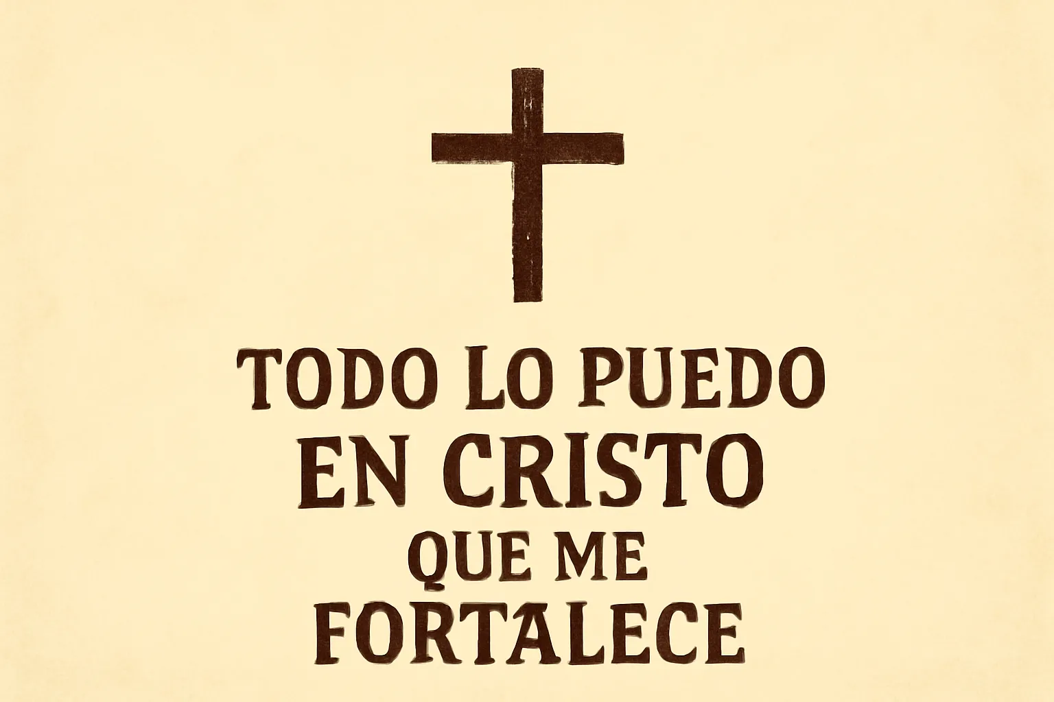 todo lo puedo en cristo q me fortalece