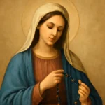 virgen del rosario.