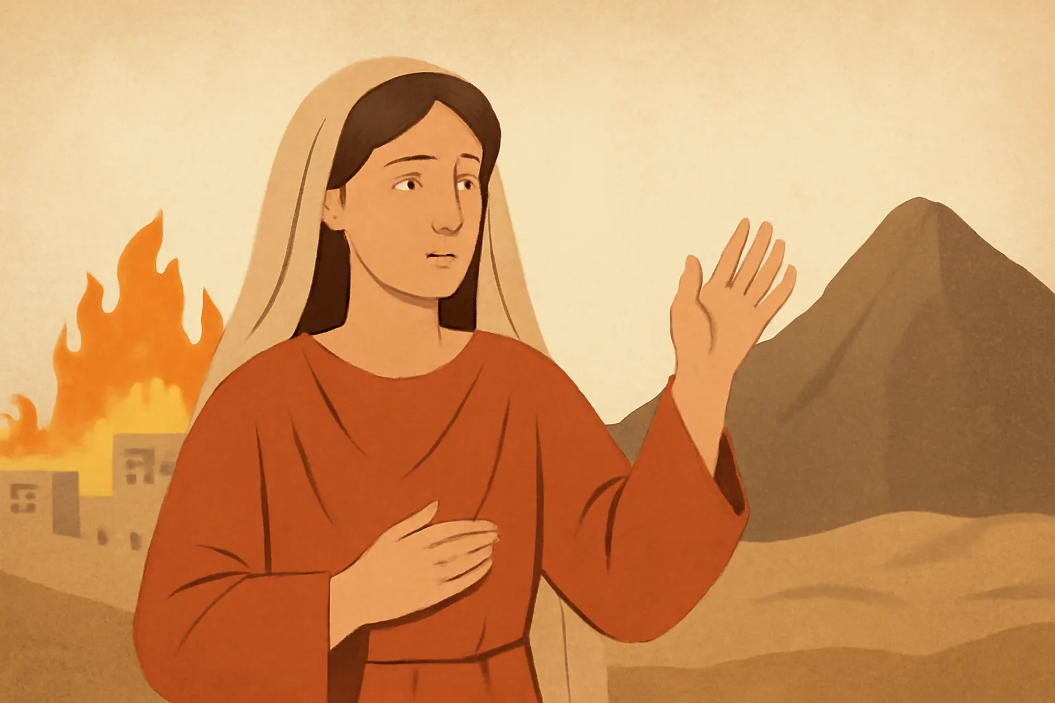 what was lots wife name