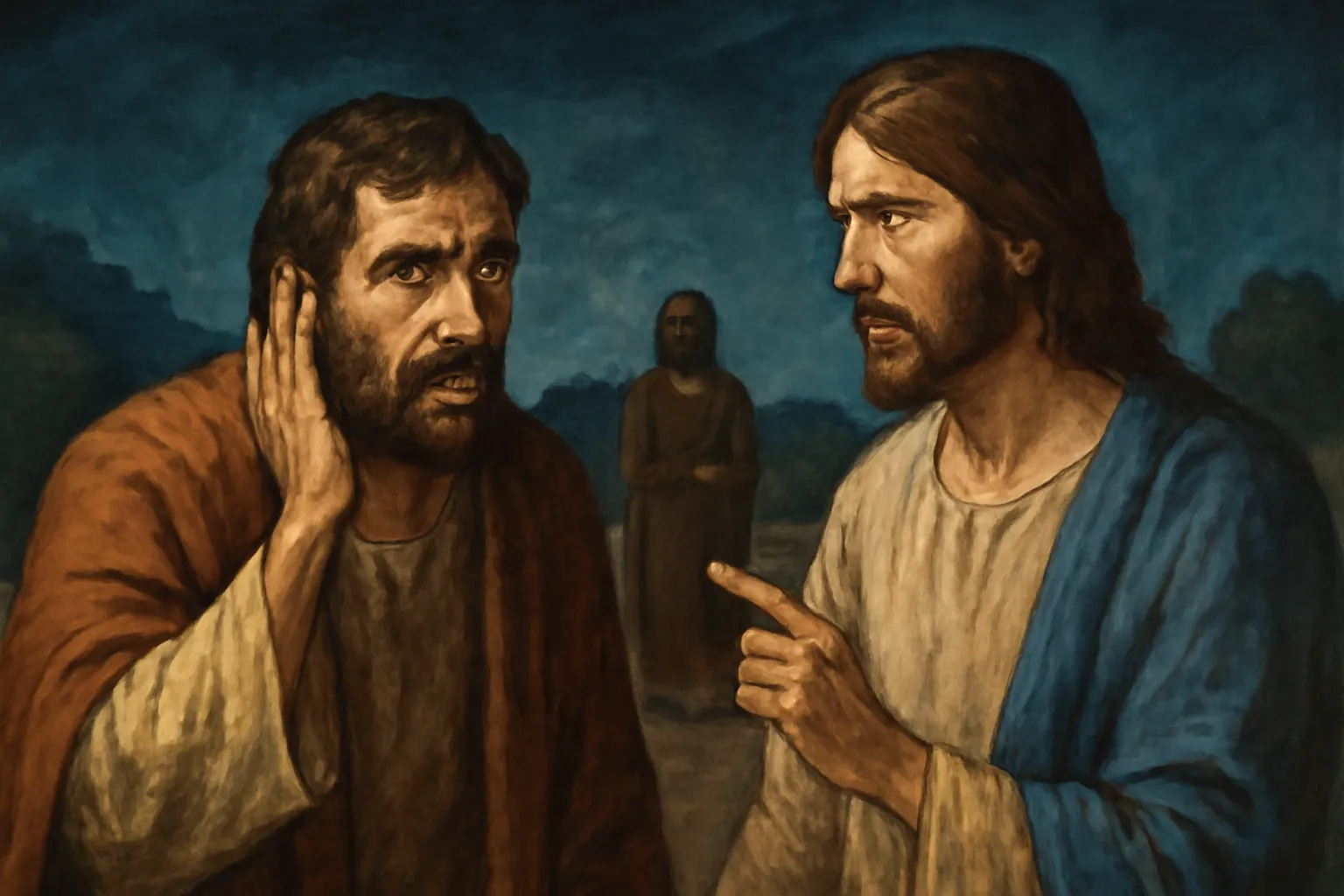 why did peter deny jesus
